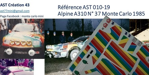 New decal renault alpine - decal, 43