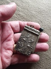 ancien carnet de bal en métal