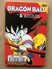manga dragon ball tome 5 le maître des arts martiaux édition glénat rouge 1996