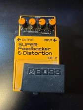 Pédale d'effet guitare BOSS SUPER Feedbacker & Distortion DF-2 (junk)