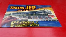 TRAINS JEP VOIE HO CATALOGUE 1955 COMPLET TRES BON ETAT D USAGE AVEC TARIF