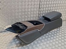 Console centrale bois et cuir - Audi A6 IV de 2011 à fév. 2015