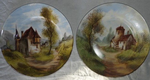 Porcelaine paris xixè x2 - porcelaine,