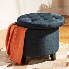 Pouf Container Repose-pieds en