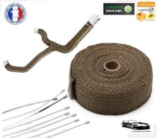 Bande Isolant Thermique Échappement 10M x 5cm Titanium pour Ford Probe - NEUF