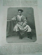 Gravure 1864 - Li-eur jeunes