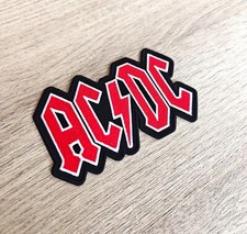 Patch dorsal ACDC écusson bande 11.5 cm x 6.7 cm - métal rock - musique -vêtemen