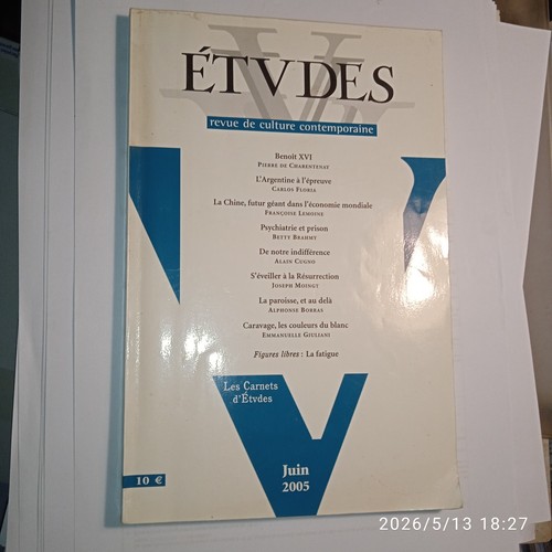 Etudes revue culture - de,