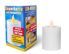 Bougie funéraire LED de