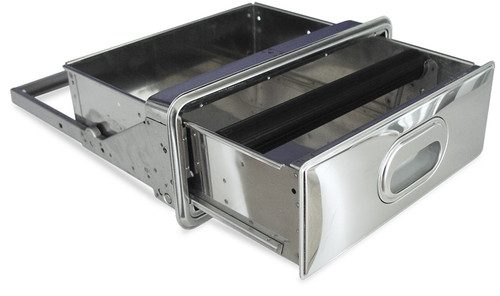 Tiroir inox marc café - inox,