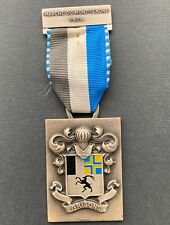 Médaille SUISSE écusson GRISONS MARCHE DU MONT TENDRE 1976 Huguenin Le Locle