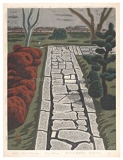 Maeda Masao Japon Estampes sur