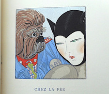 RELIURE MAROQUIN Oiseau bleu