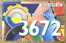 3672 TELECARTE PUBLIQUE TEST