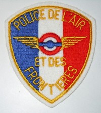INSIGNE PATCH TISSU POLICE DE