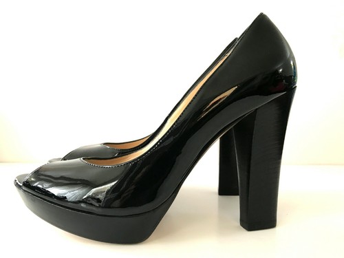 Escarpins cuir vernis - , noirs