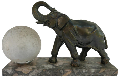 Lampe art déco - lampe, à