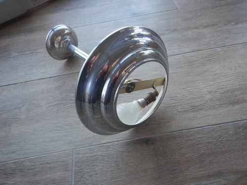 Monture chrome lustre - lustre, art