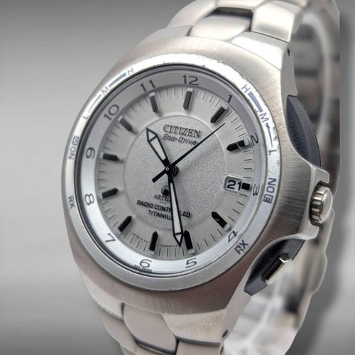 Montre solaire titane pour - solaire, en