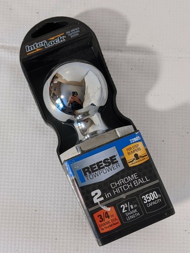 Boule attelage chrome - boule,