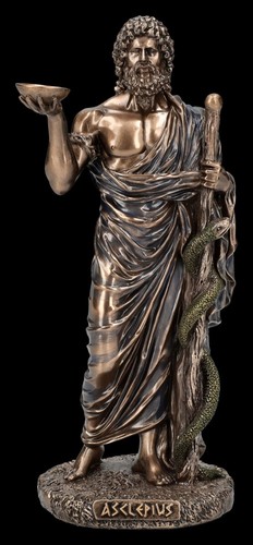 Aesculap figurine dieu le - aesculap,