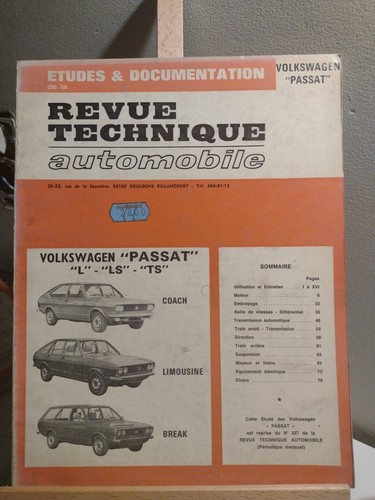 Revue technique automobile - revue,