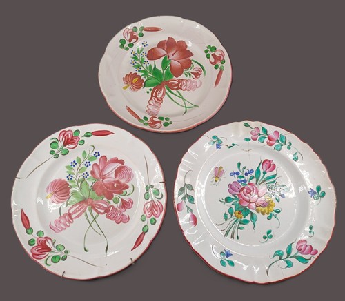 Lot anciennes assiettes - lot,