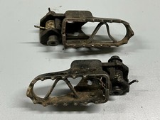 UNE PAIRE DE REPOSE CALE PIED MOTO YAMAHA 125 DTR DT125R 1989 A 2003