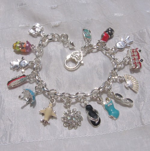 Bracelet breloques 20cm - bracelet,