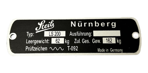 Steib plaque signalétique - plaque,