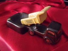 faÏence - Ancien Cendrier Publicitaire  BENNES MARREL