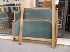 ancien grand lit LXVI  laqué style LOUIS XVI epoque 1900 en 150cm 