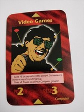 VIDEO GAMES : ILLUMINATI NEW WORLD ORDER LIMITED 1994 CARD GAME INWO