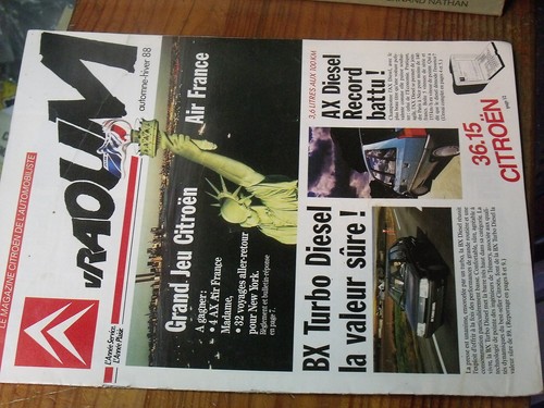 8µ magazine citroen vraoum - citroen,