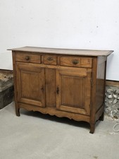 Buffet Ancien 2 Portes 2 Tiroirs En Chêne 