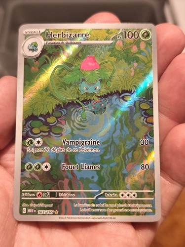 Carte pokémon herbizarre - carte,