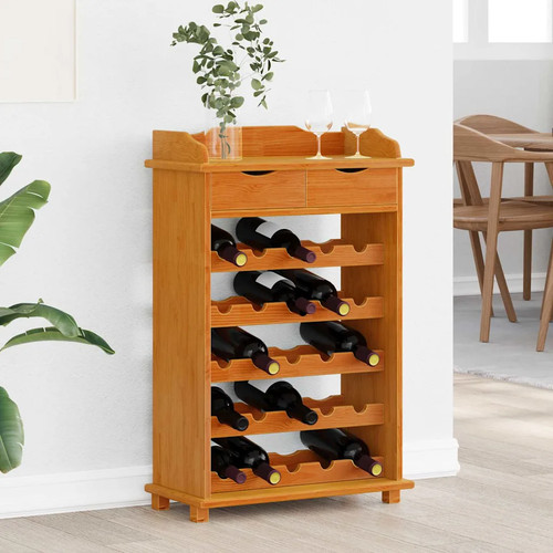 étagère vin marron - à,