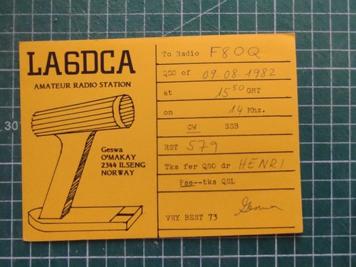Br0953 carte radio amateur - radio,