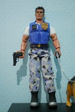 Figurine Hasbro Action Man Police Chien "Special Agent" 1998