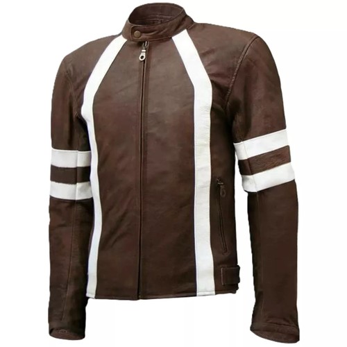 Manteau veste homme cuir - manteau,
