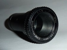 OBJECTIF ZOOM CINE-HANIMAR 20-32 MM POUR PROJECTEUR 8 MM ET SUPER 8 MM