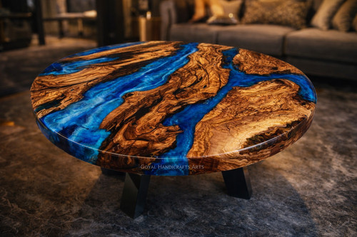 Luxury epoxy river - luxury, coffee
