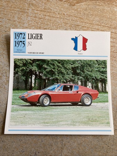 Ligier js2 1972 1975 carte - js2,