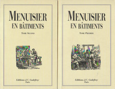 MENUISIER EN BATIMENTS. M. NOSBAN. MANUELS-RORET. 2 VOLUMES. 2007