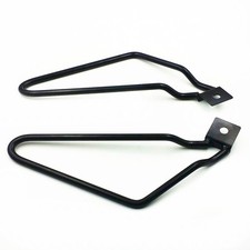 Support de sacoche de sacoche noire pour Harley Sportster Iron XL883N FXDF