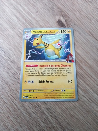 Carte pokémon pharamp - de, la