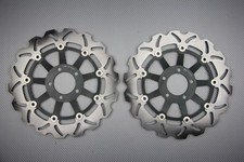 Paire Disques Frein Avant Wave