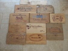 LOT 10 ESTAMPES BOIS VIN + 1 ESTAMPE BOIS CHAMPAGNE