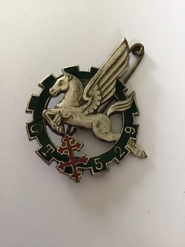 Insigne militaire train gt529 - militaire,