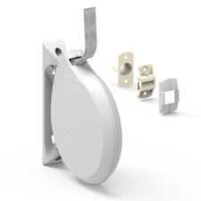 Enrouleur de sangle rond pour volet roulant avec guide et sangle de 5,5 m